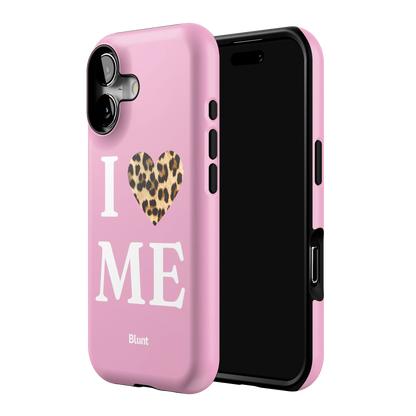 Pink I Love Me iPhone Case