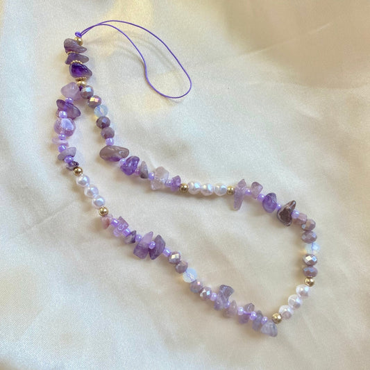 Amethyst Phone Charm - blunt cases