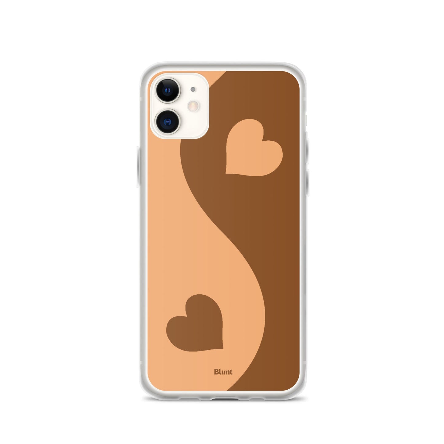 Brown Luv Balance iPhone Case - blunt cases