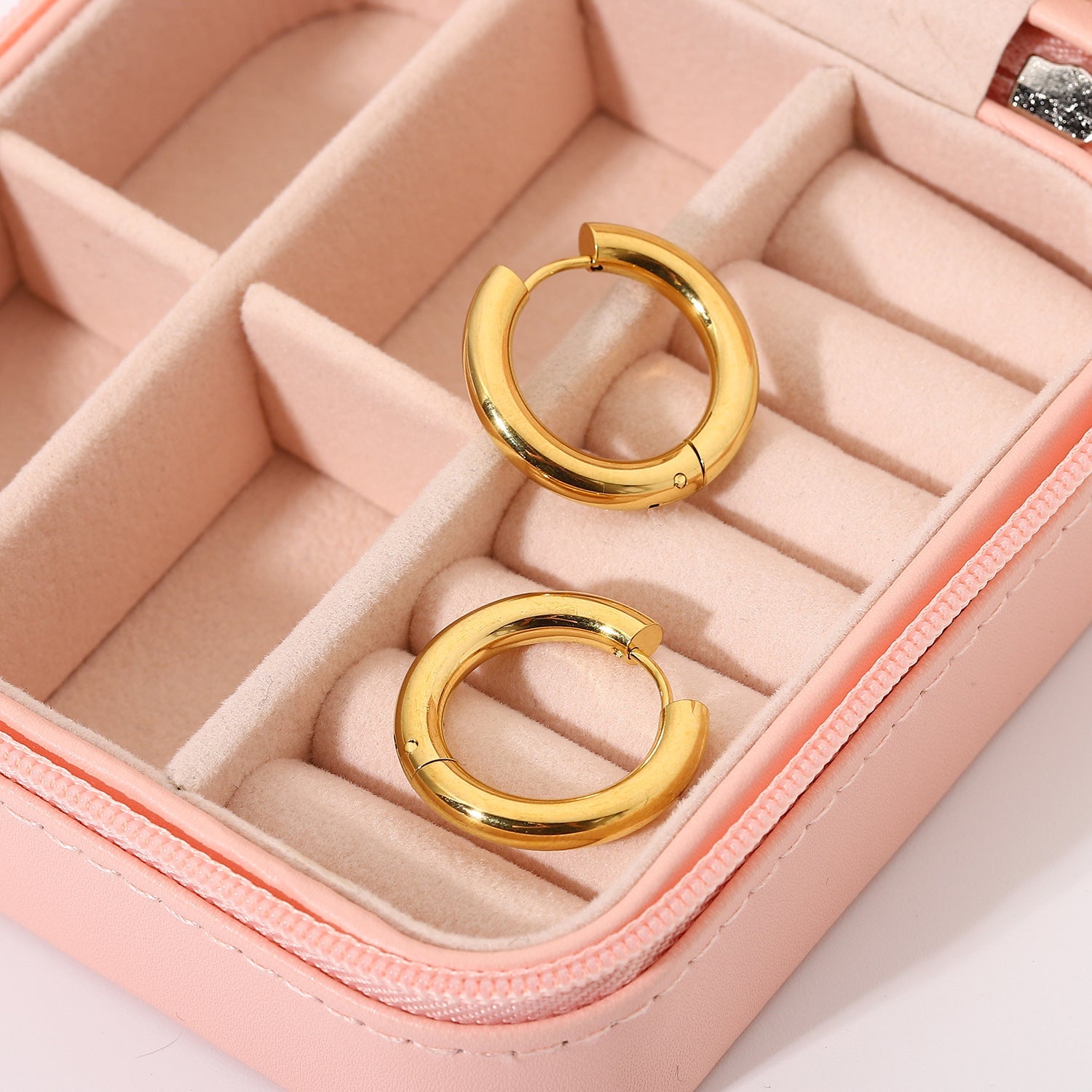 Classic Gold Hoops - blunt cases