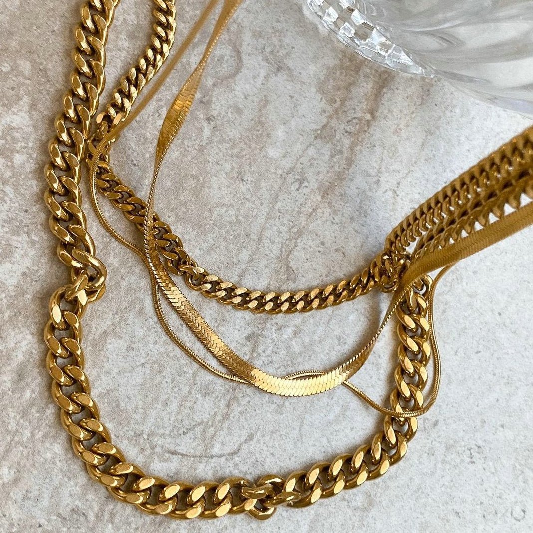 Classic Gold Necklace - blunt cases