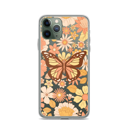 Retro Butterfly iPhone Case