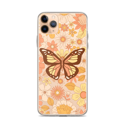 Retro Butterfly iPhone Case