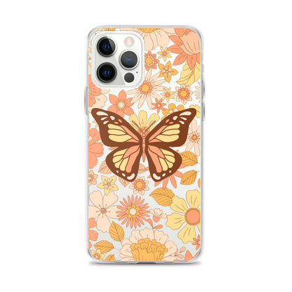 Retro Butterfly iPhone Case
