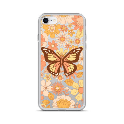 Retro Butterfly iPhone Case
