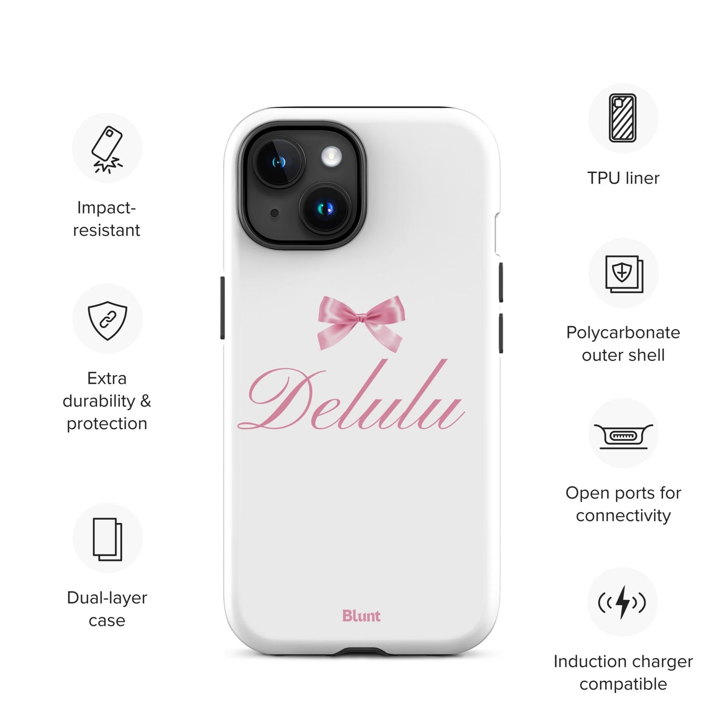 Delulu iPhone Case - blunt cases