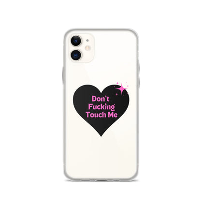 Don't Touch iPhone Case - blunt cases