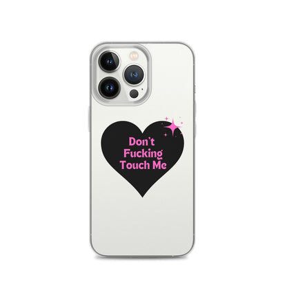 Don't Touch iPhone Case - blunt cases