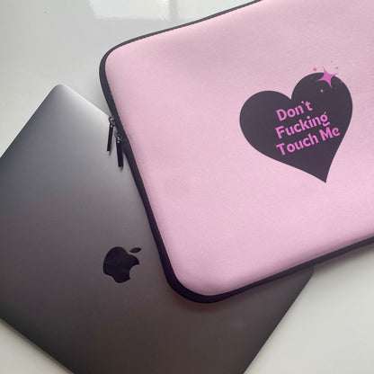 Don't Touch Laptop Sleeve - blunt cases