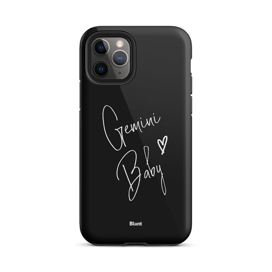 Gemini Baby iPhone Case - blunt cases