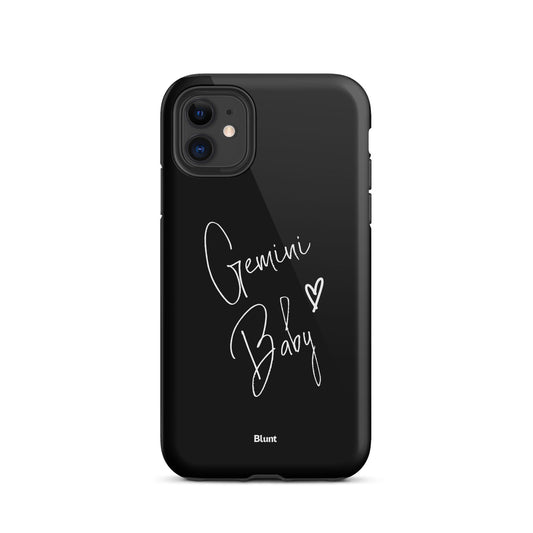 Gemini Baby iPhone Case - blunt cases