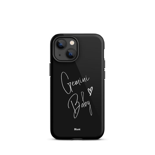Gemini Baby iPhone Case - blunt cases