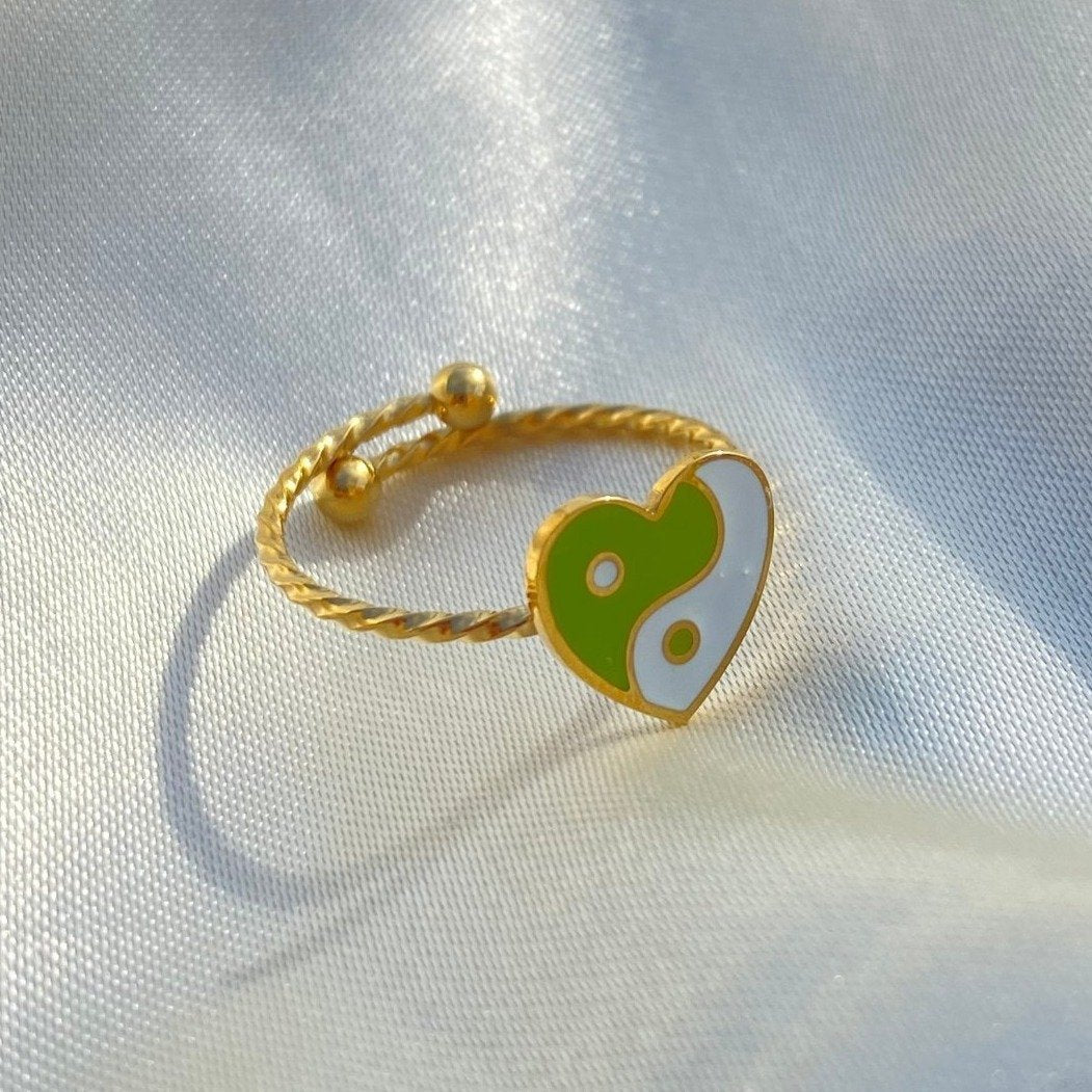 Green Luv Balance Ring - blunt cases