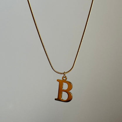 Initial Chain Necklace - blunt cases