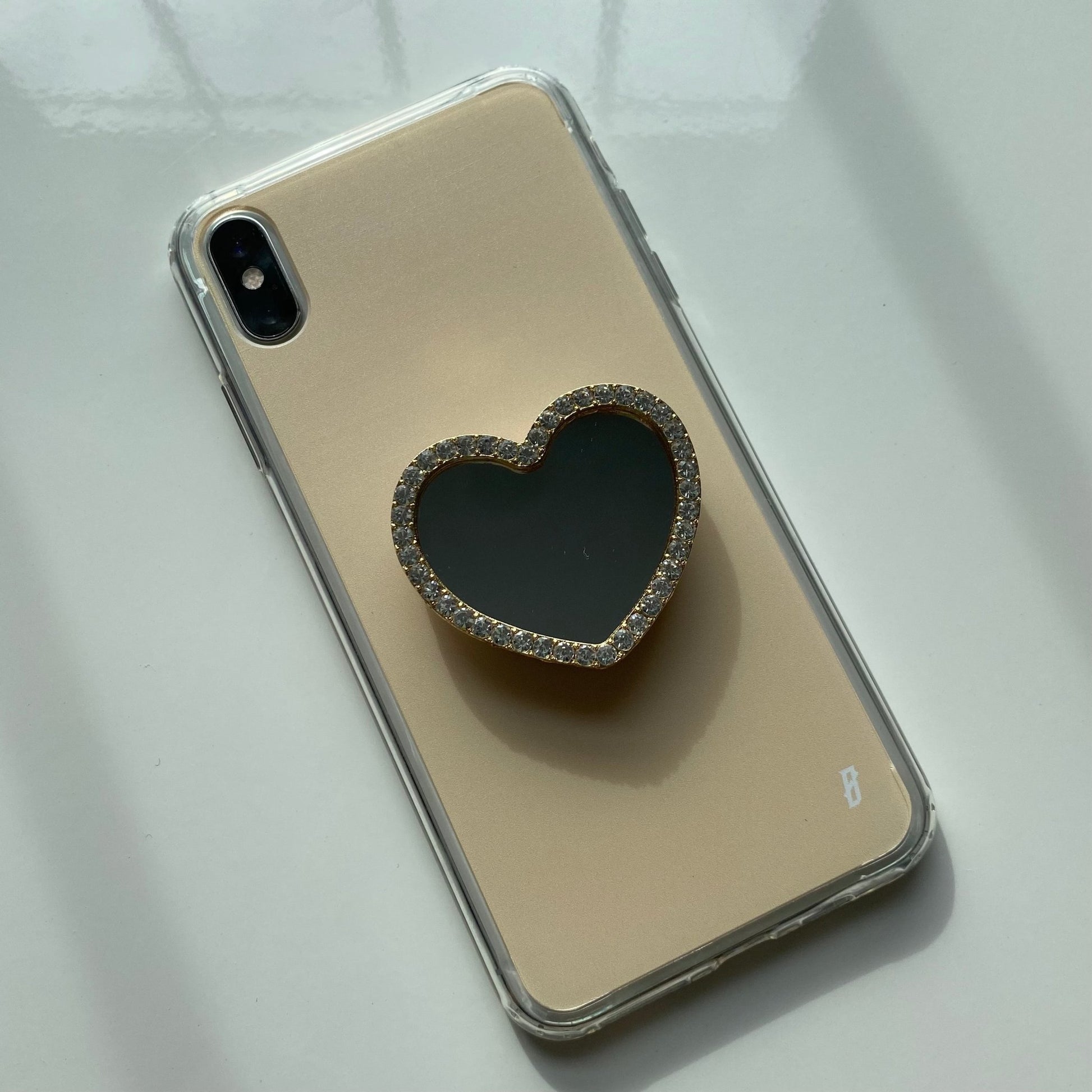 Mirrored Hearts Phone Grip - blunt cases