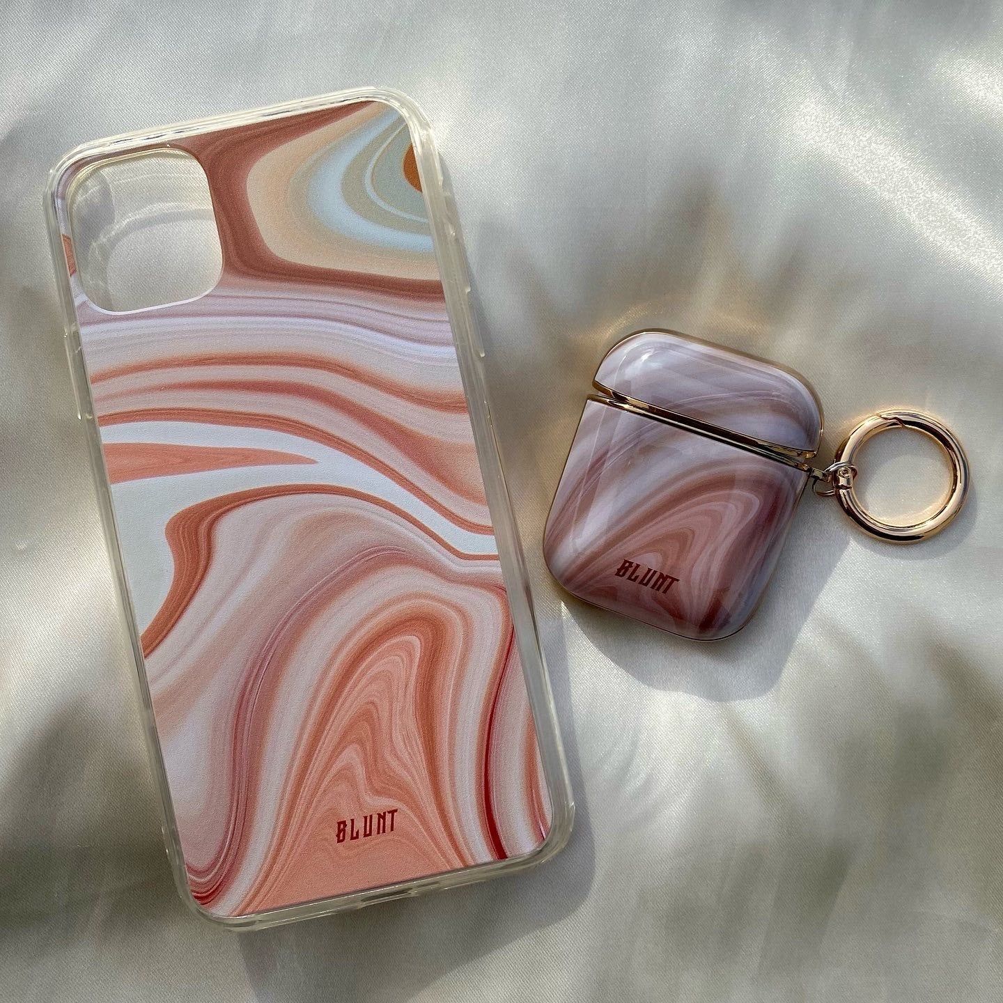 Nude Marble Airpod Case - blunt cases
