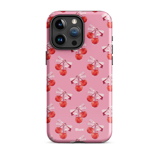 Pink Cherry iPhone Case - blunt cases