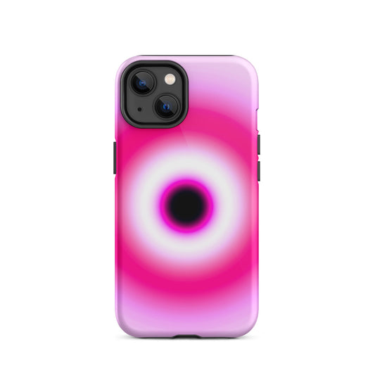 Pink Evil Eye Aura iPhone Case - blunt cases