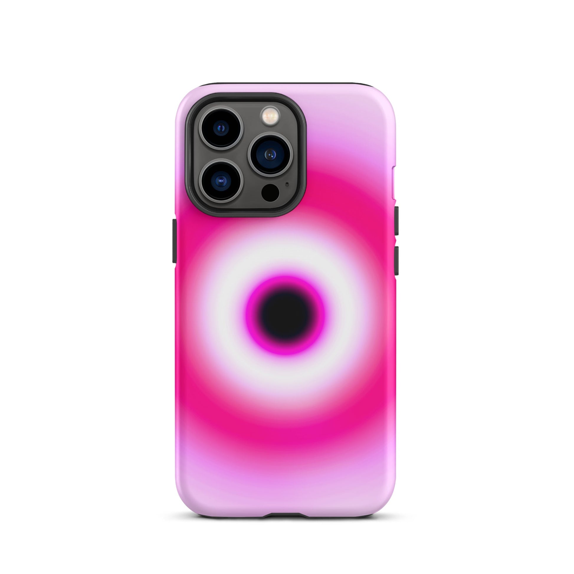 Pink Evil Eye Aura iPhone Case - blunt cases