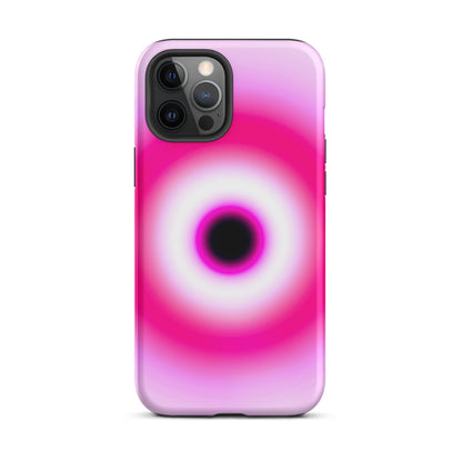 Pink Evil Eye Aura iPhone Case - blunt cases