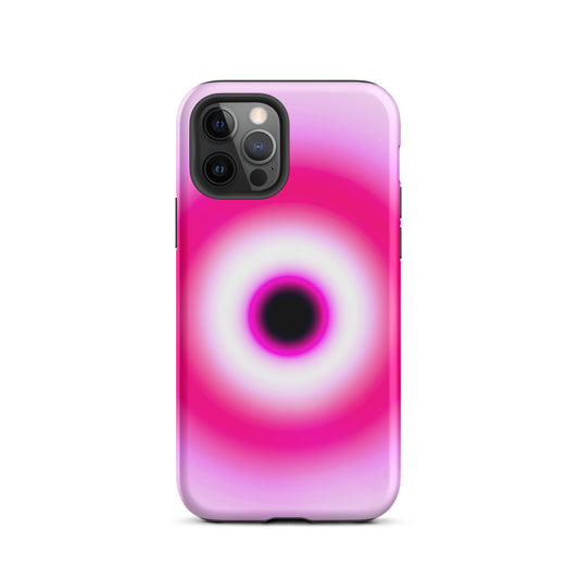 Pink Evil Eye Aura iPhone Case - blunt cases
