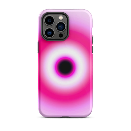 Pink Evil Eye Aura iPhone Case - blunt cases