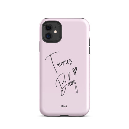 Pink Taurus Baby iPhone Case - blunt cases