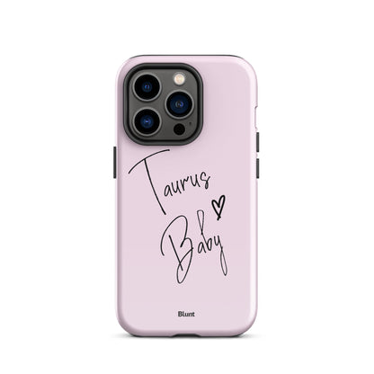 Pink Taurus Baby iPhone Case - blunt cases