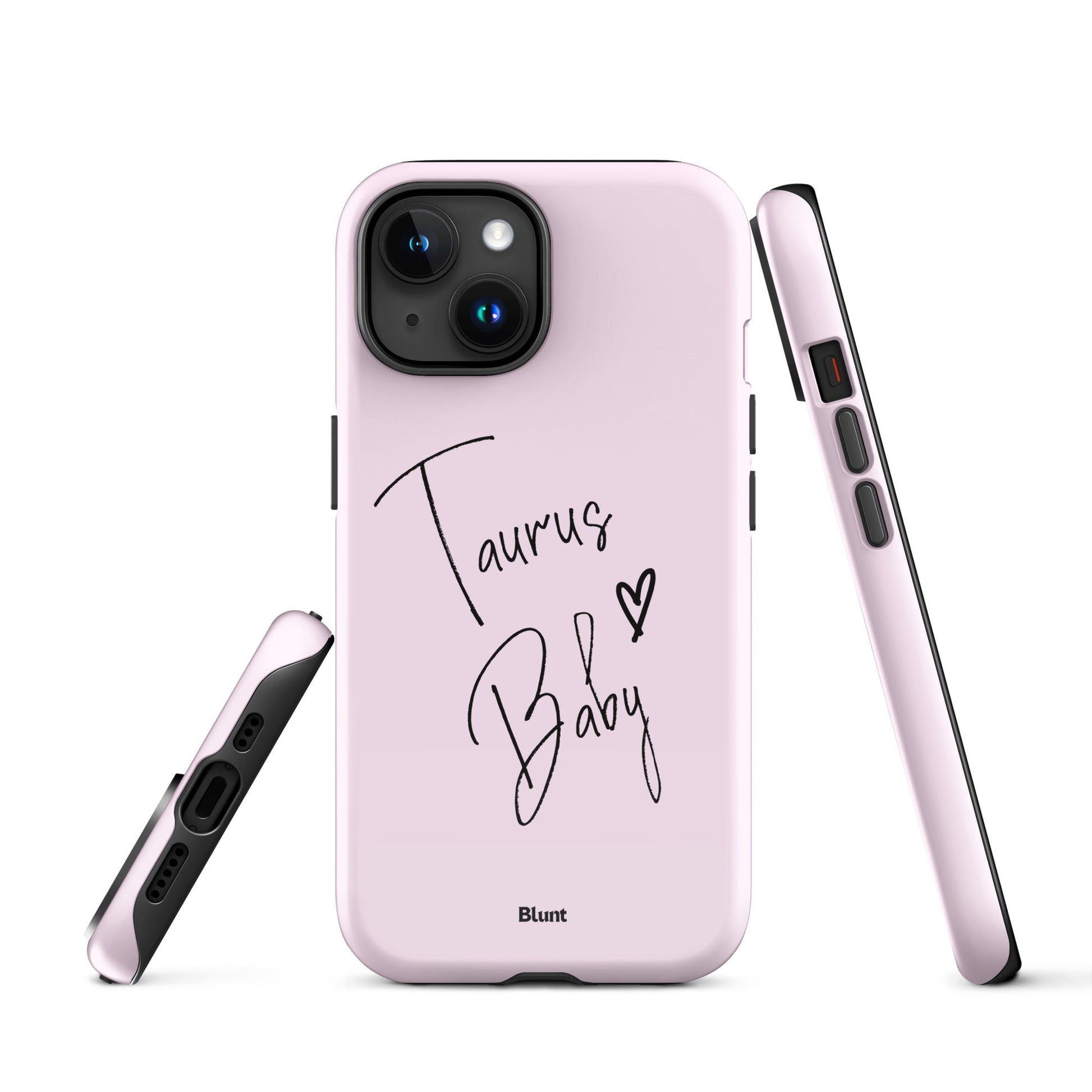 Pink Taurus Baby iPhone Case - blunt cases