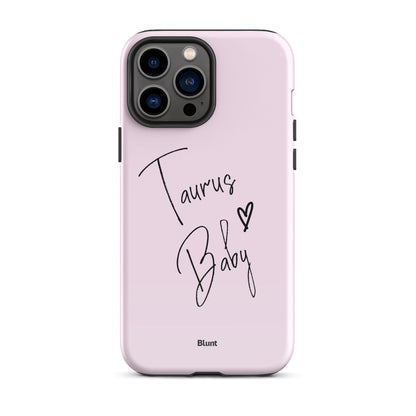 Pink Taurus Baby iPhone Case - blunt cases