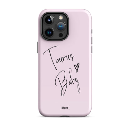 Pink Taurus Baby iPhone Case - blunt cases