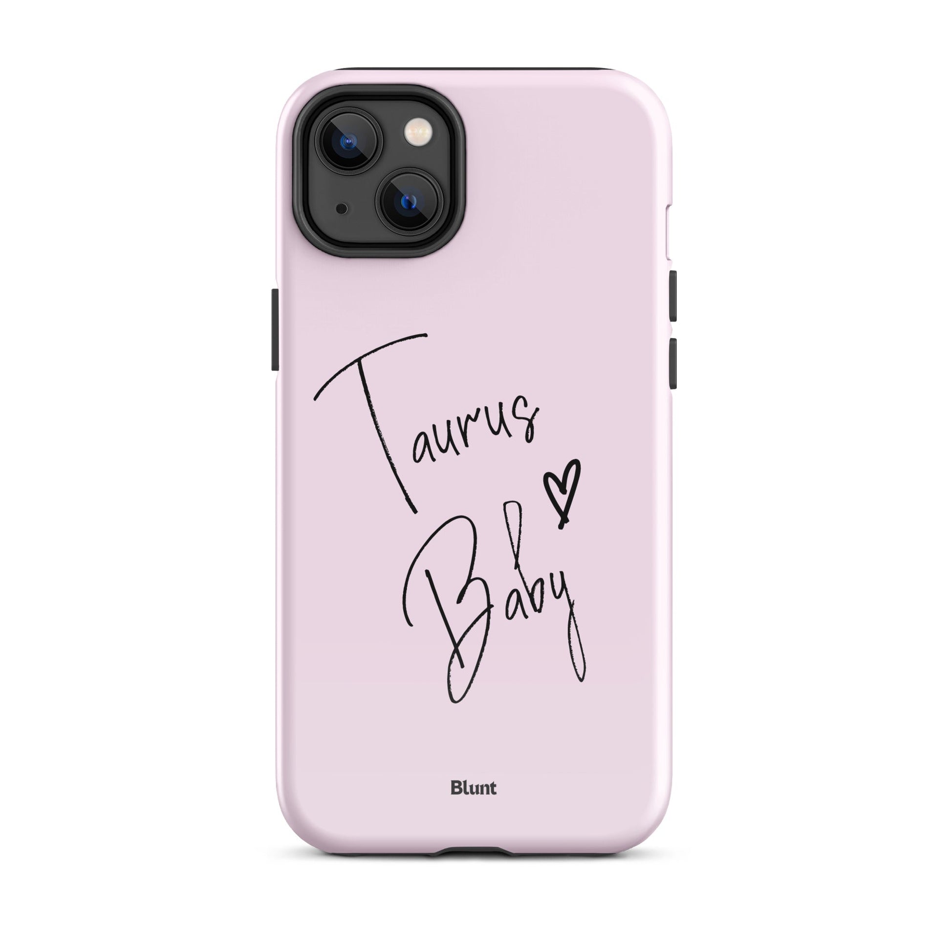 Pink Taurus Baby iPhone Case - blunt cases