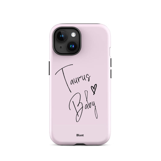 Pink Taurus Baby iPhone Case - blunt cases