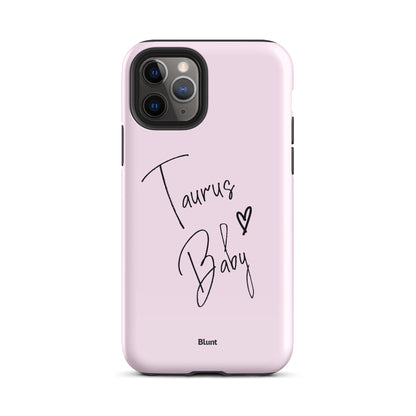 Pink Taurus Baby iPhone Case - blunt cases