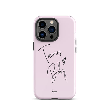 Pink Taurus Baby iPhone Case - blunt cases