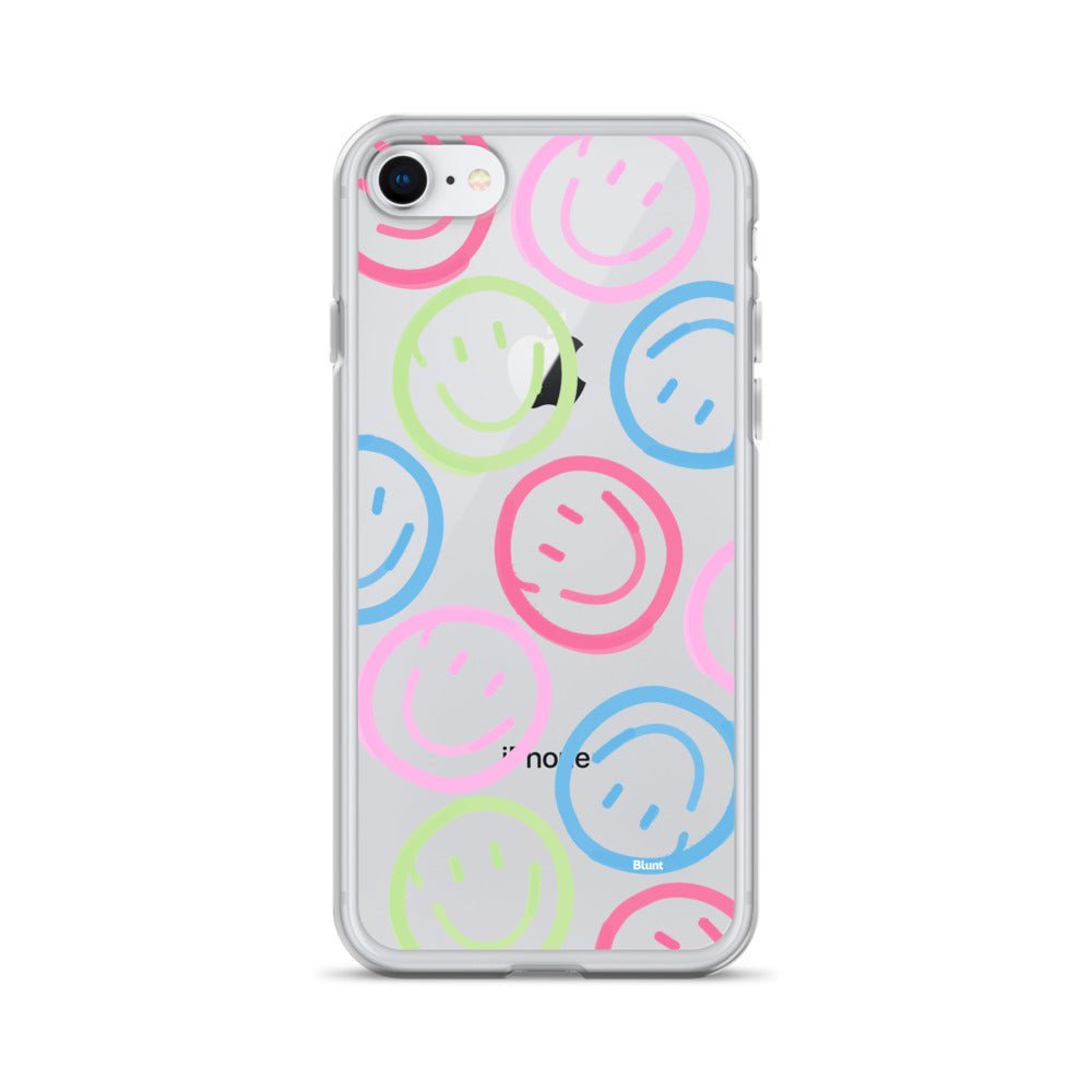 Rainbow Smiley iPhone Case - blunt cases