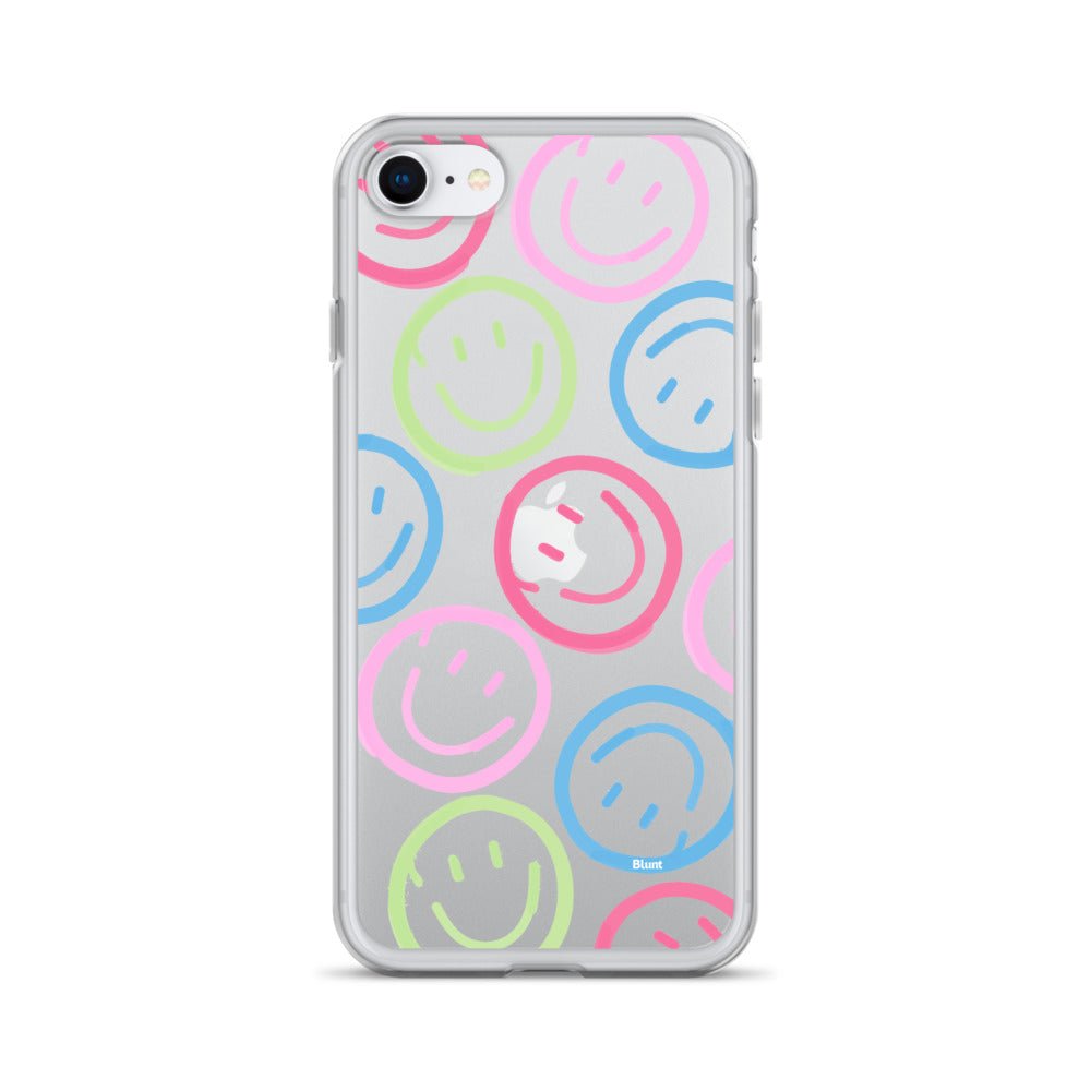 Rainbow Smiley iPhone Case - blunt cases