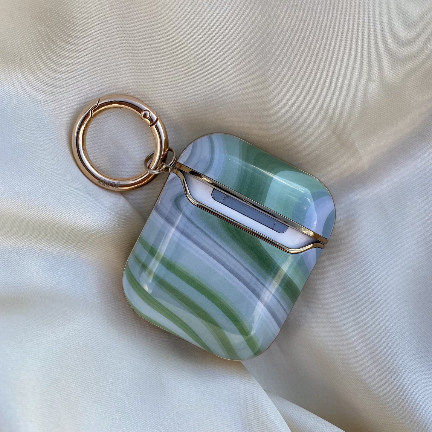 Sage Marble Airpod Case - blunt cases