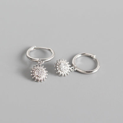 SIlver Sunny Earrings - blunt cases