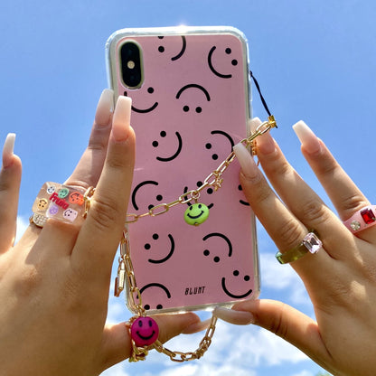 Smiley Phone Charm - blunt cases
