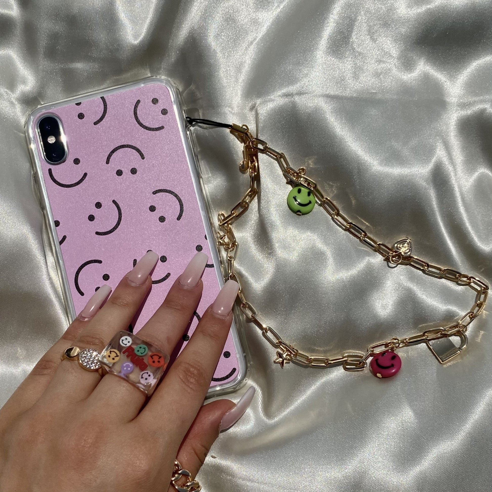 Smiley Phone Charm - blunt cases