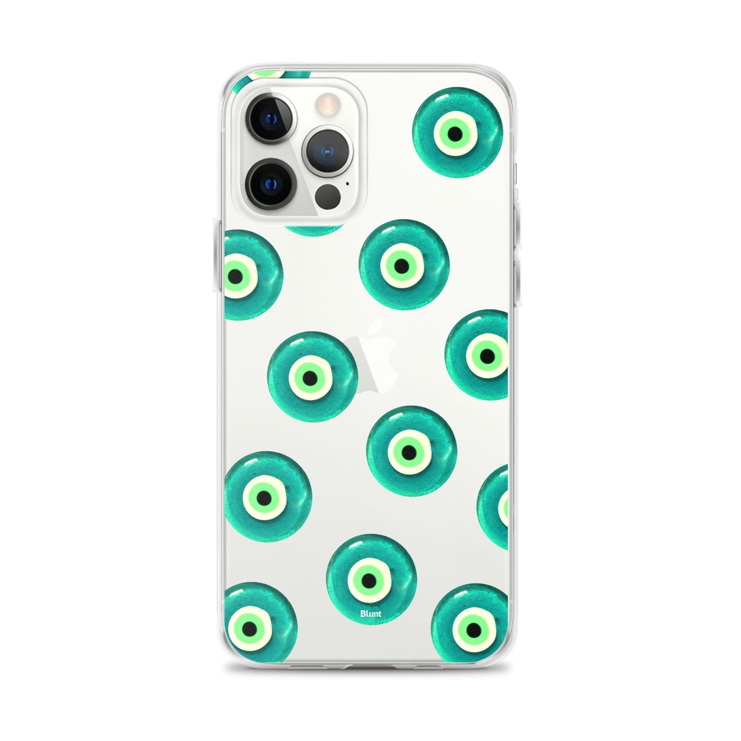 Turquoise Evil Eyez iPhone Case - blunt cases