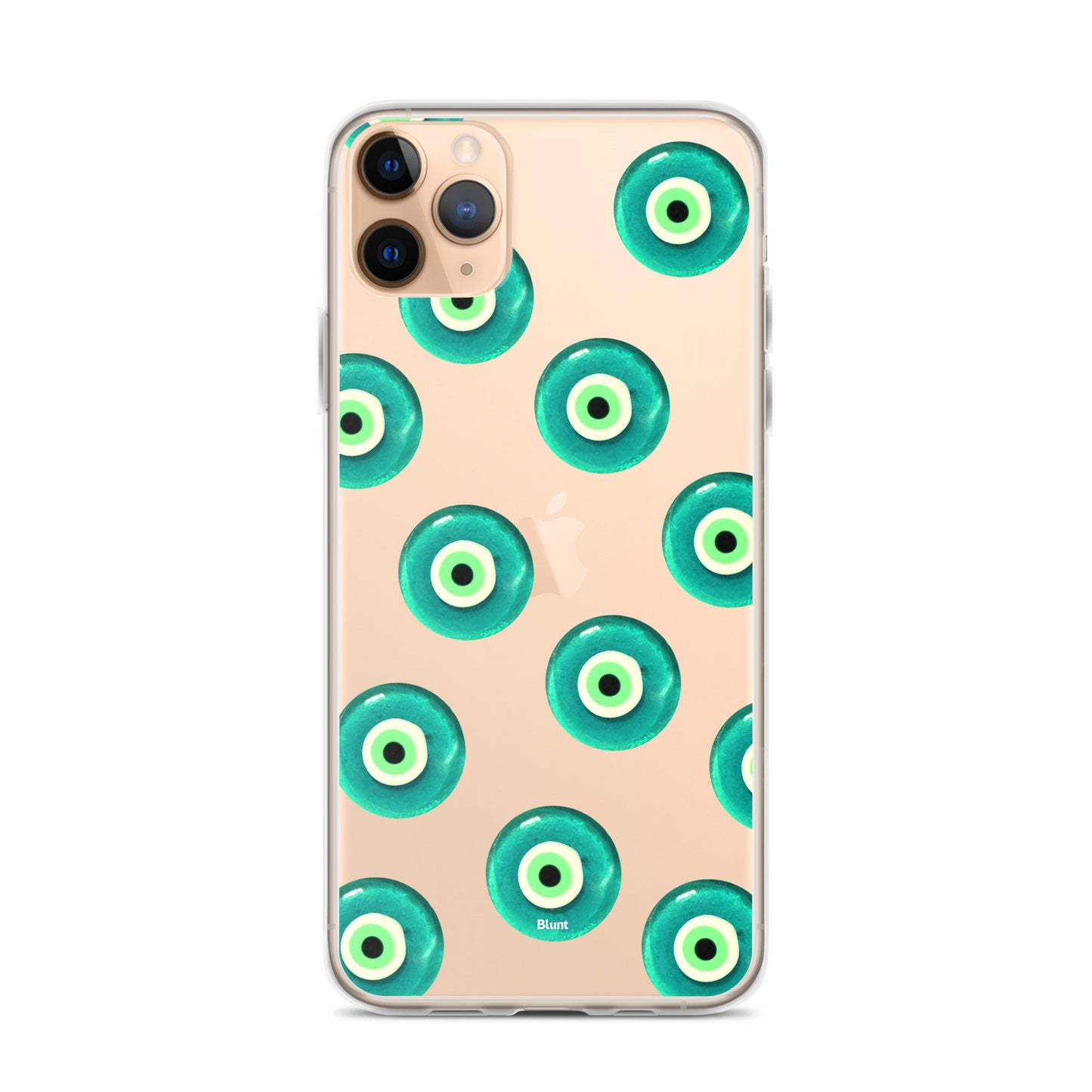 Turquoise Evil Eyez iPhone Case - blunt cases
